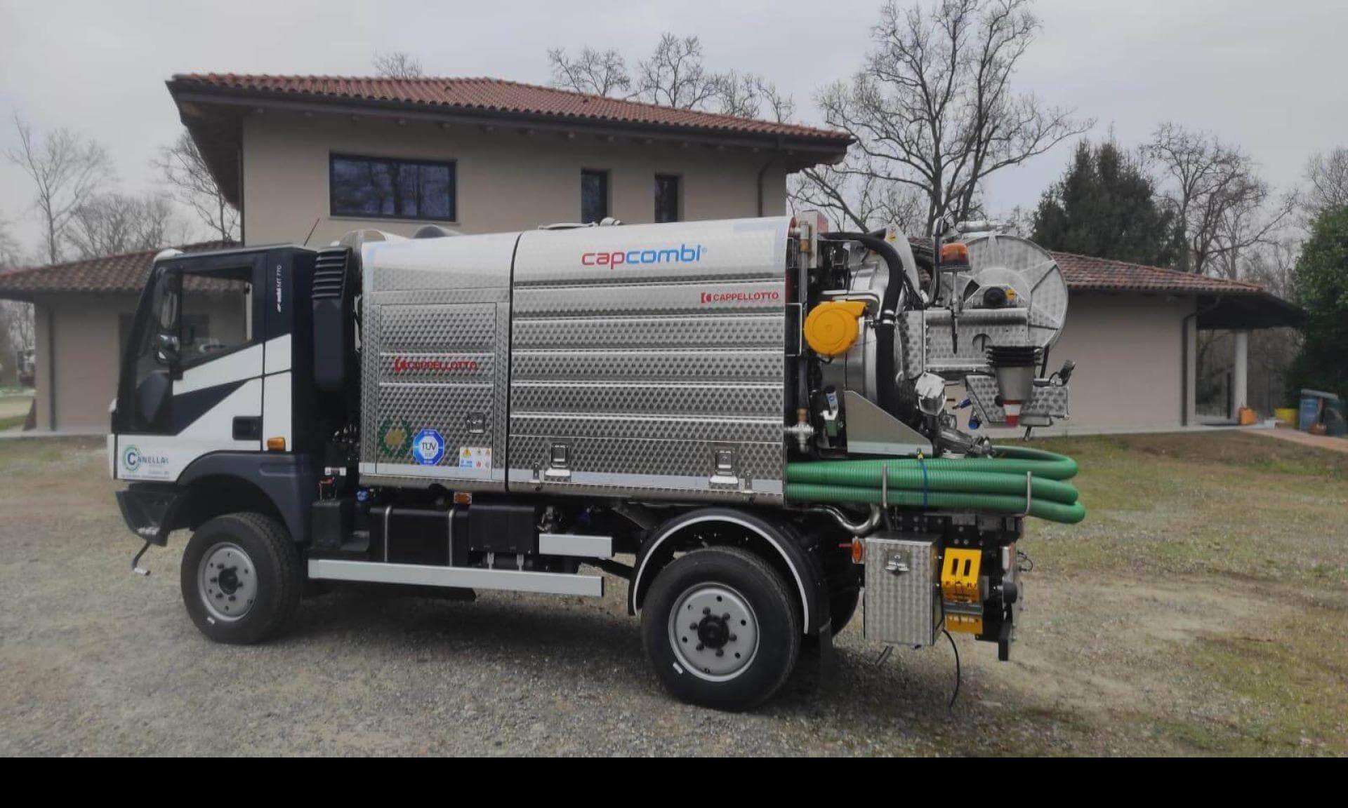 Canella Servizi potenzia la flotta: arriva il nuovo autospurgo di ultima generazione