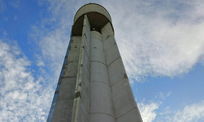 Pulizia torre piezometrica