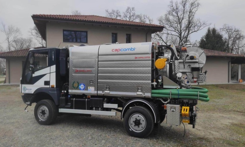 Canella Servizi potenzia la flotta: arriva il nuovo autospurgo di ultima generazione